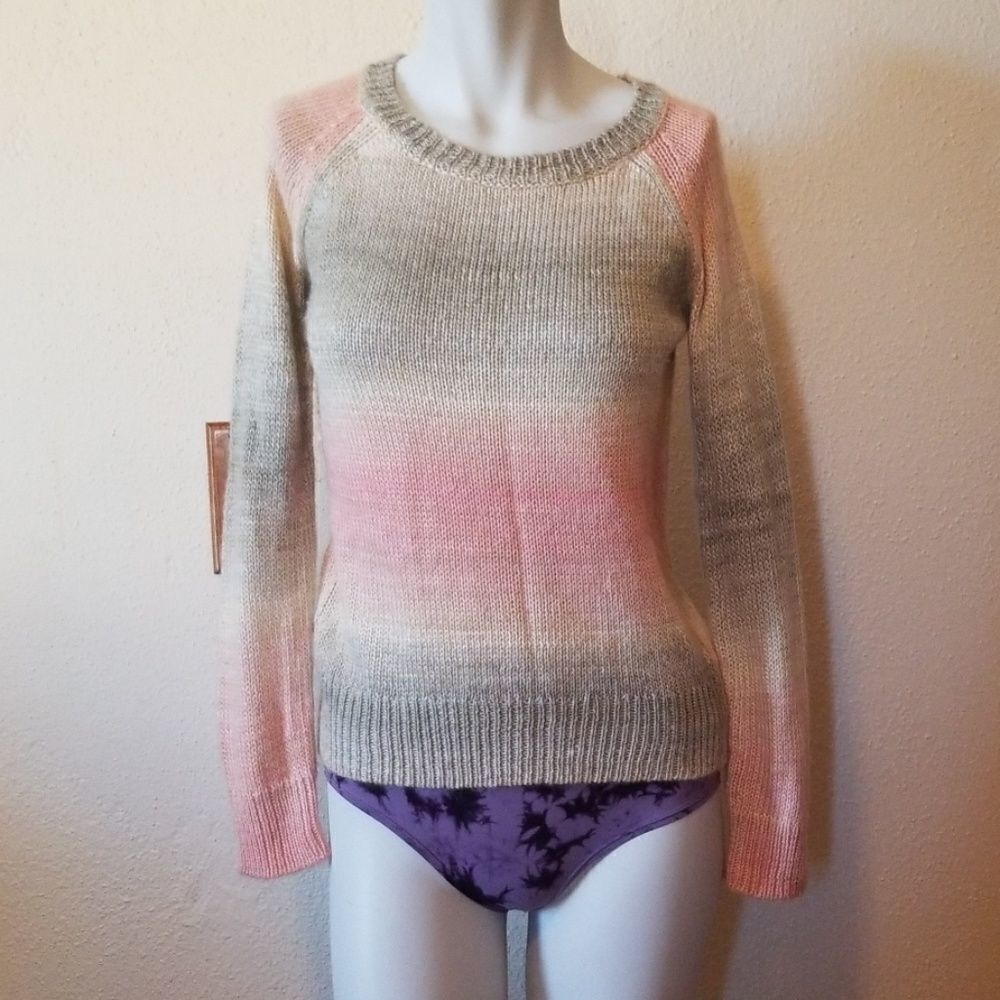 Rewind Long Sleeve Acrylic Sweater
